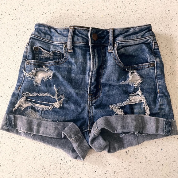 American Eagle Outfitters Pants - Super High Rise Shortie American Eagle size 00